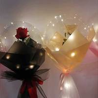 Tyingbobo — ballon gonflable transparent réutilisable, 18 pouces, set de ballons led pour anniversaire