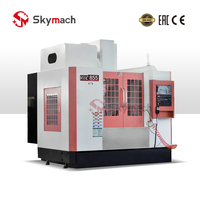 Centre d'usinage vertical CNC multifonctionnel haute précision 5 axes Vmc855, machine verticale 5 axes robuste, cône de broche BT40
