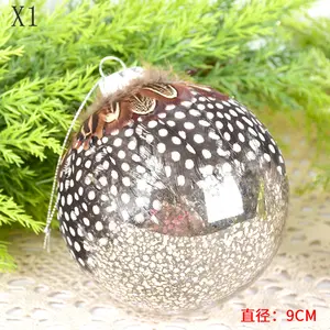 Factory Sells Christmas Glass Ball Decorations Directly Hand-painted Christmas Ornament Hanging On The Christmas Tree