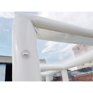 Tienda <span class=keywords><strong>de</strong></span> piscina inflable grande para exteriores, marco <span class=keywords><strong>de</strong></span> soporte y puerta extraíble para cubrir piscina, 8x4m - Product Image 6