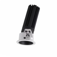 Spot LED encastré moderne en aluminium haute puissance 5 CCT 3 CCT CRI 98 anti-éblouissement, dimmable 0-10V, certifié CCC, garantie 5 ans