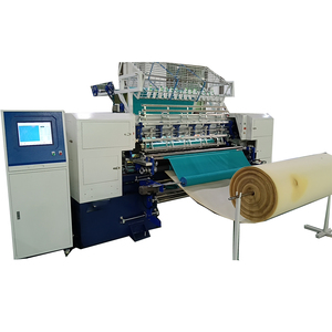 Produits innovants, 1100 tr/min, matelassage haute vitesse, fabrication chinoise, machine à matelasser multi-aiguilles à 3 rangées pour matelas - Product Image 2