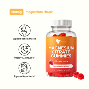Gummies de magnésium citrate à marque privée personnalisées – 60 suppléments à base de plantes pour adultes, soutien articulaire, osseux et cardiovasculaire - Product Image 2