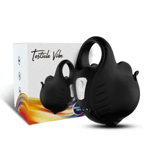 Anel vibratório erótico de fábrica original, massageador massageador de 9 velocidades