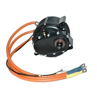 Kit de Motor Eléctrico para Motocicleta de 72v Qsmotor, 7500w, Accionamiento Medio, Modelo Nd72680 PMSM, Transmisión por Cadena, Qs 165 50h V3, para Gokart y ATV
