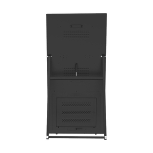 Hiseeview <b>70</b> Inch A-type Lcd Digital Poster Indoor 4K Advertising Display Full Screen Portable Digital Signage with Wheels - Product Image 2