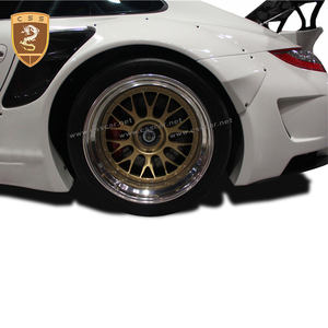 Kit carrosserie pare-chocs pour <span class=keywords><strong>Porsche</strong></span> 911 <span class=keywords><strong>997</strong></span> Converti L-b Styling Kit carrosserie complet pour voitures à vendre - Product Image 4