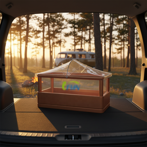 Lit de voyage gonflable pour bébé Nes Design, moderne, pratique et sûr, pour le camping en plein air, en forme d'avion - Product Image 1