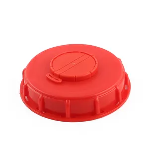 Adaptateur de couplage IBC de qualité alimentaire, couvercle rouge, respirant avec évent 150mm DN150