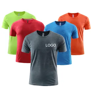 2023 Hot Selling Cheap Custom Sports T Shirt Gym Men Running Fitness c Printing Summer Casual Clothes for men