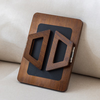 Plateau de canapé en bambou Runwood, écologique, gain de place, table pliable sur le côté du canapé, plateau de bras de canapé, clip pour le thé de l'après-midi, gâteau