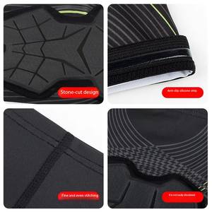 Protection des genoux en polyester rembourrée épaisse pour hommes, antidérapante en silicone, pour le cyclisme, le basketball et les sports de plein air - Product Image 6