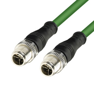 Tùy chỉnh M12 x-mã hóa Nam đến Nam Cáp <span class=keywords><strong>8</strong></span> Pin M12 x mã Cáp M12 nối x mã hóa 8Pin Cáp lắp ráp - Product Image 1