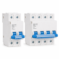 Disjoncteur CC solaire Wanbo-539 DZ47-125Z 125A DC1000V pour panneaux photovoltaïques 2P 4P, interrupteur à air sur rail DIN