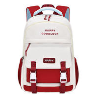 Sac à dos d'étudiant en nylon pour enfants Design de cartable simple pour filles Sac tendance Mode Sac à dos de grande capacité Sacs d'école