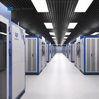 Pusat Data Kontainerisasi Prefabrikasi 40HQ Rak Server Modular yang Dapat Disesuaikan Infrastruktur Jaringan Kecerdasan Buatan MDC