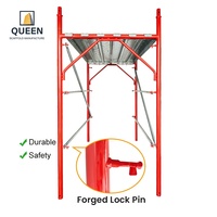 Échafaudage en acier haute ténacité de type italien LINYIQUEEN avec une capacité de charge de 500 kg et une hauteur de 2,0 m pour la construction de façades