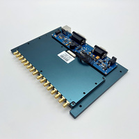 16-SMA puertos de antenas E710 RFID UHF módulo Lector con placa de interfaz TCPIP/RS232/GPIO para sistema de transporte RFID de gabinete inteligente