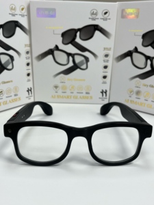 Lunettes Intelligentes AIMB-G1 à Succès : Caméra HD, Enregistrement Vidéo, Appels Bluetooth, Musique, Assistant Vocal, Traduction IA, Wi-Fi, 3 Lentilles, Lunettes de Soleil - Product Image 1