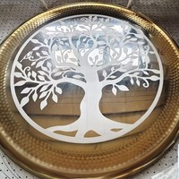 The Tree of Life Nickel Alloy Sound Healing Handmade Gong 40 Inch 100CM