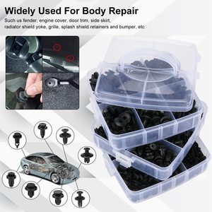 C0001 620 Piezas <span class=keywords><strong>de</strong></span> Clips <span class=keywords><strong>de</strong></span> Sujeción para Automóviles, Clips <span class=keywords><strong>de</strong></span> Retención para Carrocería, Remaches <span class=keywords><strong>de</strong></span> Plástico, Remaches <span class=keywords><strong>de</strong></span> Empuje para Parachoques - Product Image 4