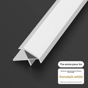 Coucher de soleil coin en alliage d'aluminium panneau mural intégré 5/9cm 18mm bande de carreaux décoratifs bord fermeture profil garniture carreaux accessoires - Product Image 6