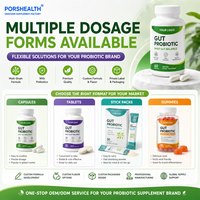 Probiotique multi-souches haute puissance certifié ISO/HALAL pour le soutien immunitaire intestinal |   Marque privée OEM disponible : comprimés/poudre/gélules