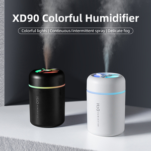 LED Light Electric Car Aroma <strong>Diffuser</strong> Ultrasonic Essential Oil Humidifier for Hotel &amp; Household Plastic Aromatherapy Device - Product Image 1