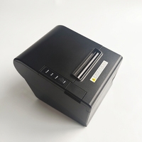 Imprimante thermique de reçus de bureau de haute qualité 80 mm, idéale pour l'impression de reçus de commandes dans les magasins de vêtements et les salons de thé.