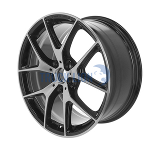 यात्री कार मिश्र धातु गहरे पकवान जाली व्हील 5 छेद रिम 20 इंच - Product Image 3