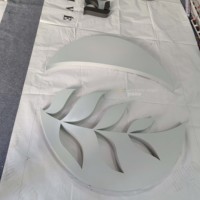 Lettres noires peintes par pulvérisation de qualité supérieure, 50 mm d'épaisseur, avec cadre en acier inoxydable, signalétique personnalisée durable et texture mate fine