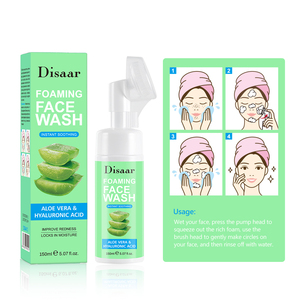 <span class=keywords><strong>Limpiador</strong></span> <span class=keywords><strong>Facial</strong></span> Espumoso de Aloe Vera <span class=keywords><strong>con</strong></span> Ácido Hialurónico del Fabricante, Calmante Instantáneo para el Enrojecimiento de la <span class=keywords><strong>Piel</strong></span> <span class=keywords><strong>Sensible</strong></span> - Product Image 5
