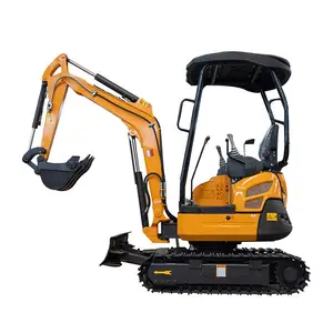 Rhinoceros XN20 Accessoires gratuits Mini pelle 2 tonnes Moteur Kubota Modèle de moteur d'origine Excavatrices