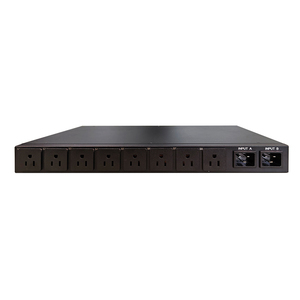 Equipo de Distribución de Energía ATS, PDU de 19 Pulgadas para Rack con 8 Tomas de Corriente, <span class=keywords><strong>Interruptor</strong></span> Inteligente C20 C19 15A 110V, Control Remoto, Entrada de Energía Dual - Product Image 4