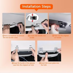 Portaocchiali Personalizzato per Accessori Interni Auto Compatibile con Mercedes GLC 400e Materiale: N.A. Origine: N.A. - Product Image 6