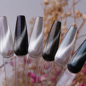 Esmalte de gel UV de larga duración con efecto ojo de gato de capa superior 2025 <span class=keywords><strong>semipermanente</strong></span> para uso profesional - Product Image 1