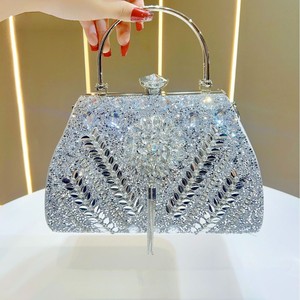 <span class=keywords><strong>Pochette</strong></span> à bandoulière ornée de diamants, élégante pour <span class=keywords><strong>femme</strong></span>, idéale pour les soirées, <span class=keywords><strong>avec</strong></span> livraison gratuite - Product Image 4