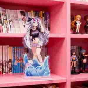 레인보우 디자인 사용자 정의 로고 및 OEM 옵션을 가진 사용자 정의 3D 양면 만화 아크릴 스탠드 애니메이션 그림 캐릭터 - Product Image 2