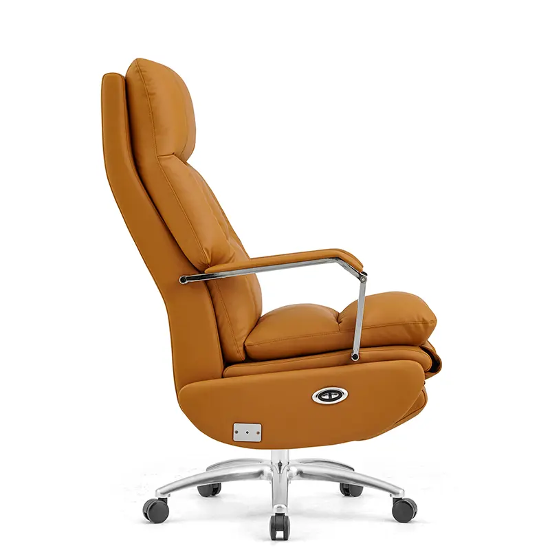 Sedia da ufficio in vera pelle all'ingrosso sedia elettrica da ufficio elettrica grande e alta personalizzata sedia elettrica da ufficio ergonomica