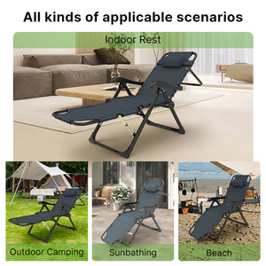 <strong>Luxury</strong> Massage Outdoor Garden <strong>Chair</strong> Patio Folding Recliner Beach <strong>Camping</strong> <strong>Chairs</strong> Zero Gravity <strong>Chair</strong> - Product Image 3