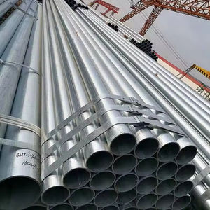 Tubería galvanizada soldada <span class=keywords><strong>de</strong></span> pared pesada <span class=keywords><strong>de</strong></span> grado industrial para columnas estructurales - Product Image 5