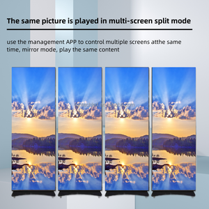 Entrepôt américain Stock LED Affichage de publicité commerciale Affichage double face Led P2.5 Affiche portable Écran Led pour exposition - Product Image 3