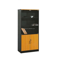 Petit bureau de direction moderne en métal durable avec tiroirs et étagères - Bureau debout, couleur personnalisée, garantie de 3 ans, usage commercial