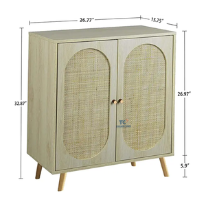 โต๊ะข้างเตียงทำจากไม้ไผ่สำหรับห้องนั่งเล่นโต๊ะข้างเตียงทำจากหินอ่อนทันสมัยที่เก็บของได้ตามต้องการ - Product Image 6