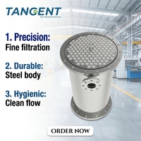 TANGENT  Rumah Membran Keramik  Filtrasi Air Industri Produktivitas 1000L/Jam Garansi 2 Tahun