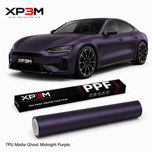 Vinilo para Envoltura de Autos XP3M Mate Ghost Midnight Purple, TPU Satinado Mate, 7.5 Mil, Autoregenerable, Antiarañazos, Antiamarilleo - Product Image 1