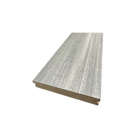 Revêtement de terrasse en composite bois-CPVC 3D de luxe, fabriqué en Chine, pour piscine, jardin, terrasse, revêtement de sol en PVC