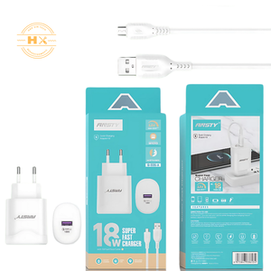 Chargeur USB-Micro rapide Ansty Q-026-A 18W, adaptateur de charge haute efficacité - Product Image 1