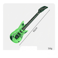 Instruments de musique gonflables en PVC : Microphone, Guitare, Saxophone, Clavier électronique, Radio pour les célébrations d'anniversaire