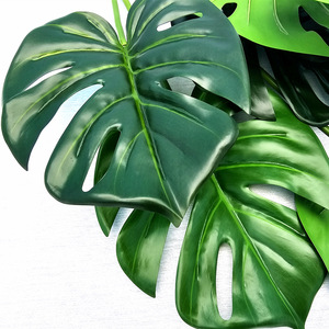 M-2000 Chất Lượng Cao Nhân Tạo Nhà Máy Trang Trí Lá Bó Monstera Lá <span class=keywords><strong>Anthurium</strong></span> Philodendron Nhà Máy - Product Image 3